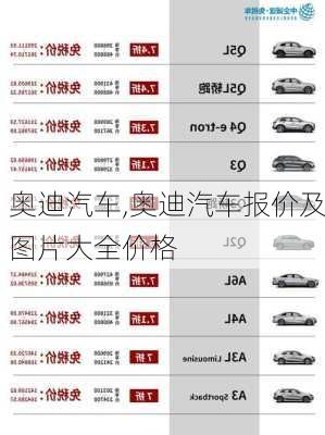 奥迪汽车,奥迪汽车报价及图片大全价格